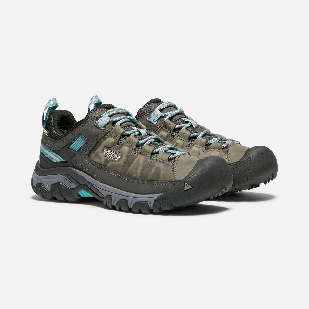 Keen Wandelschoenen Dames Zwart Bruin - Targhee Iii Waterproof - 40185-EJFO